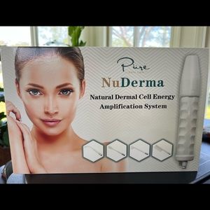BRAND NEW NuDerma Portable Handheld High Frequency Skin Therapy Wand Machine